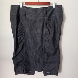 Torrid gathered pencil skirt size 12